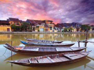 Fisherman boats